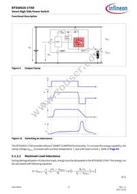 BTS500201TADATMA2 Datasheet Page 17