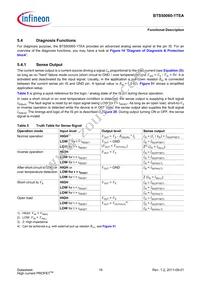 BTS50060-1TEA Datasheet Page 19