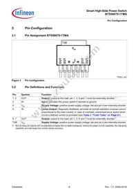 BTS500701TMAATMA1 Datasheet Page 6