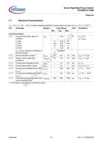 BTS500701TMAATMA1 Datasheet Page 23