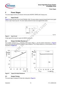 BTS500801EGAAUMA1 Datasheet Page 10