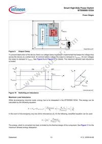 BTS500801EGAAUMA1 Datasheet Page 13