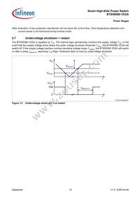 BTS500801EGAAUMA1 Datasheet Page 15