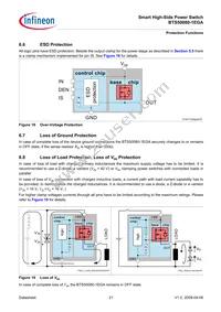 BTS500801EGAAUMA1 Datasheet Page 21