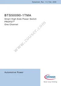 BTS50090-1TMA Datasheet Cover