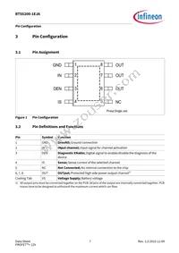 BTS52001EJAXUMA1 Datasheet Page 7