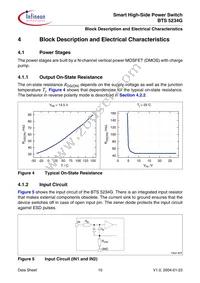 BTS5234GXUMA1 Datasheet Page 10