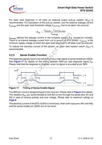 BTS5234GXUMA1 Datasheet Page 21