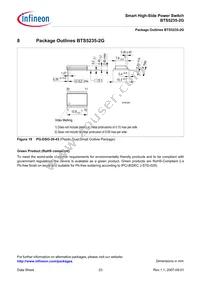 BTS52352GXUMA1 Datasheet Page 23