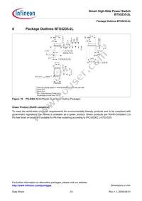 BTS52352LAUMA1 Datasheet Page 23