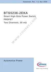 BTS5236-2EKA Datasheet Cover