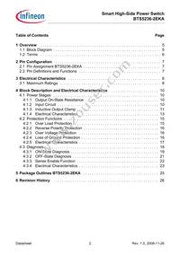 BTS5236-2EKA Datasheet Page 2