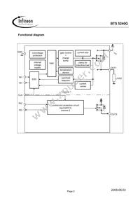 BTS5240GNT Datasheet Page 2