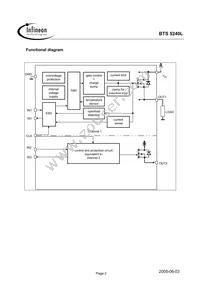 BTS5240LNT Datasheet Page 2