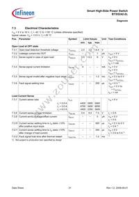 BTS52422LAUMA1 Datasheet Page 21