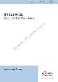 BTS52462LAUMA1 Datasheet Cover