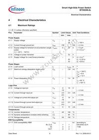 BTS52462LAUMA1 Datasheet Page 8
