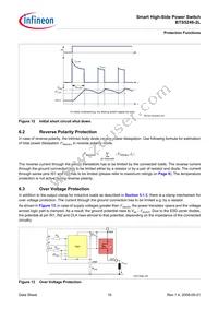 BTS52462LAUMA1 Datasheet Page 16