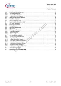 BTS54040LBAAUMA1 Datasheet Page 7