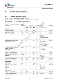 BTS54040LBAAUMA1 Datasheet Page 16