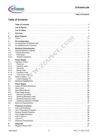 BTS54040LBBAUMA1 Datasheet Page 3