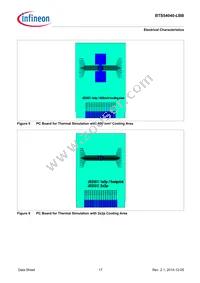 BTS54040LBBAUMA1 Datasheet Page 17