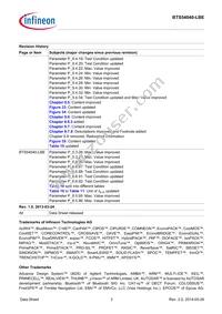 BTS54040LBEAUMA1 Datasheet Page 3