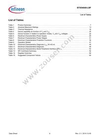 BTS54040LBFAUMA1 Datasheet Page 6