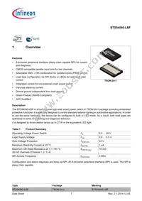 BTS54040LBFAUMA1 Datasheet Page 7