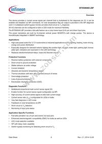 BTS54040LBFAUMA1 Datasheet Page 8