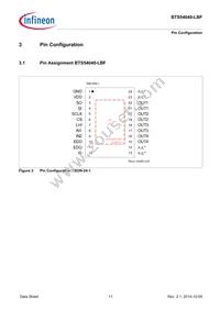 BTS54040LBFAUMA1 Datasheet Page 11