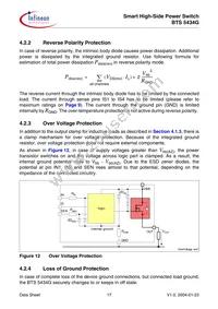 BTS5434GNT Datasheet Page 17