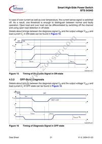 BTS5434GNT Datasheet Page 21