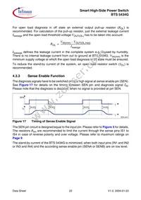 BTS5434GNT Datasheet Page 22