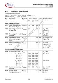 BTS5434GNT Datasheet Page 23