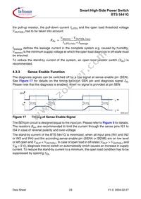 BTS5441G Datasheet Page 23