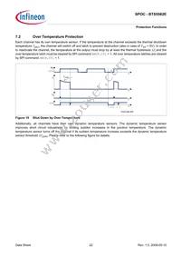 BTS5562EAUMA1 Datasheet Page 22