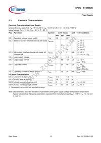 BTS5662EAUMA1 Datasheet Page 13