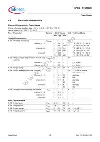 BTS5662EAUMA1 Datasheet Page 18