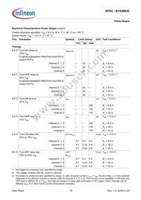 BTS5662EAUMA1 Datasheet Page 19