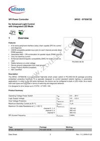 BTS5672EAUMA2 Datasheet Page 3