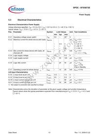 BTS5672EAUMA2 Datasheet Page 13