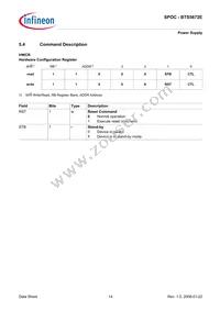 BTS5672EAUMA2 Datasheet Page 14