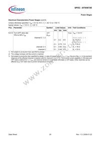 BTS5672EAUMA2 Datasheet Page 20