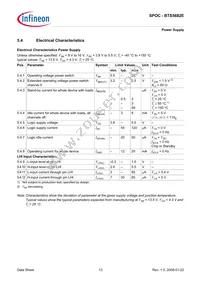 BTS5682EAUMA1 Datasheet Page 13