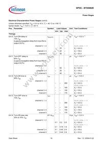 BTS5682EAUMA1 Datasheet Page 19