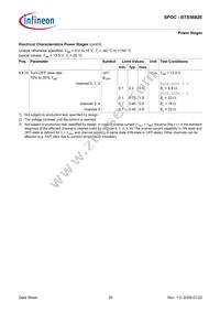 BTS5682EAUMA1 Datasheet Page 20