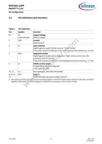 BTS70021EPPXUMA1 Datasheet Page 6