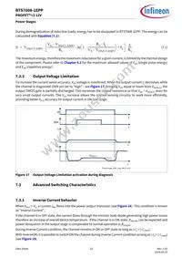 BTS70081EPPXUMA1 Datasheet Page 22