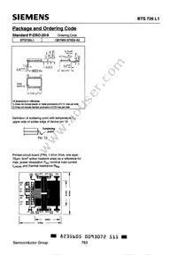 BTS726L1 Datasheet Page 15